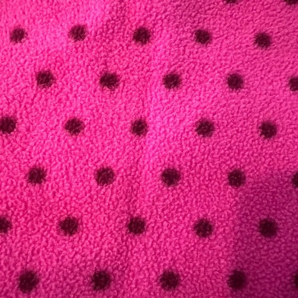 The North Face Kids Fleece Hoodie with Polka Dots 18-24 months - Picture 6 of 6